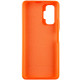 Чохол Silicone Cover Full Protective (AA) для Xiaomi Redmi Note 10 Pro / 10 Pro Max Помаранчевий / Neon Orange - фото