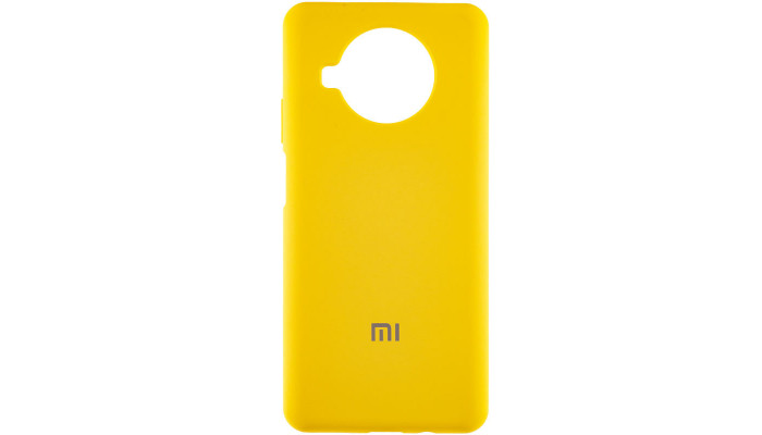 Чохол Silicone Cover Full Protective (AA) для Xiaomi Mi 10T Lite / Redmi Note 9 Pro 5G Жовтий / Yellow - фото