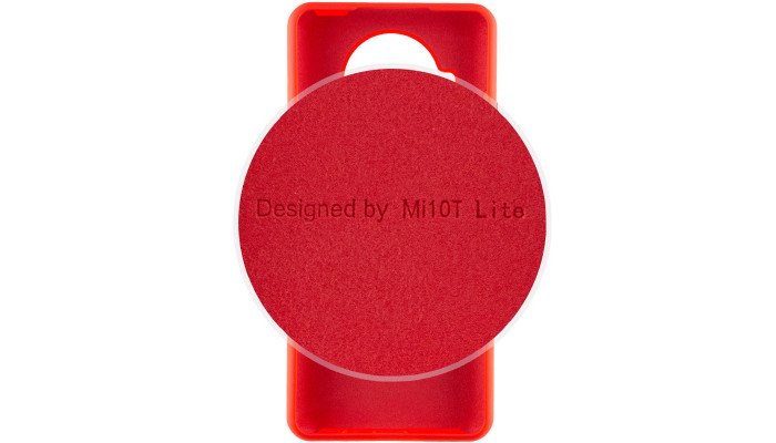 Чехол Silicone Cover Full Protective (AA) для Xiaomi Mi 10T Lite / Redmi Note 9 Pro 5G Красный / Red - фото