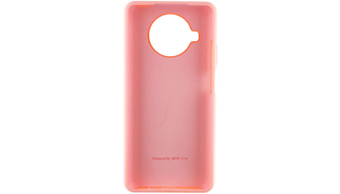 Чехол Silicone Cover Full Protective (AA) для Xiaomi Mi 10T Lite / Redmi Note 9 Pro 5G Розовый / Pink - фото