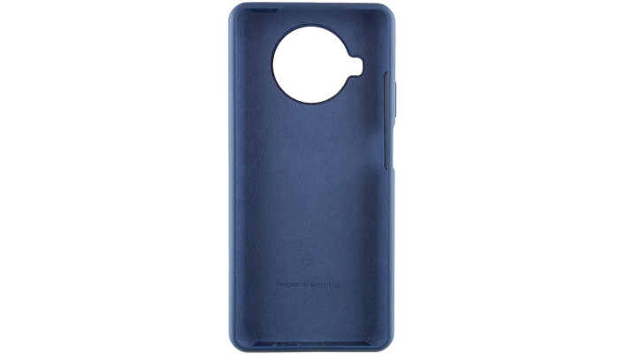 Чохол Silicone Cover Full Protective (AA) для Xiaomi Mi 10T Lite / Redmi Note 9 Pro 5G Синій / Navy Blue - фото