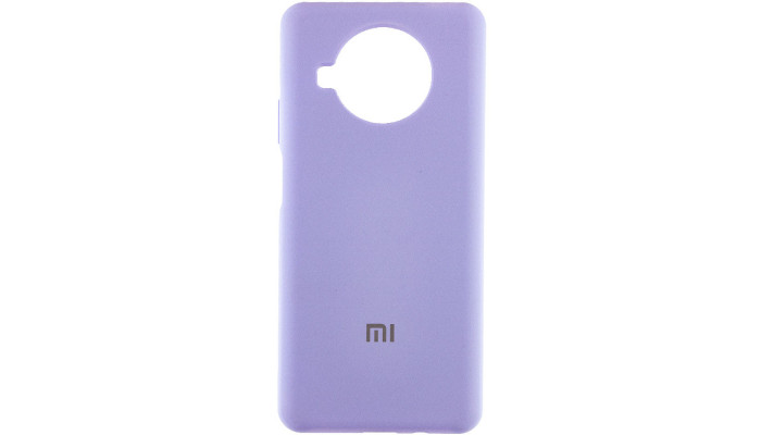 Чехол Silicone Cover Full Protective (AA) для Xiaomi Mi 10T Lite / Redmi Note 9 Pro 5G Сиреневый / Dasheen - фото