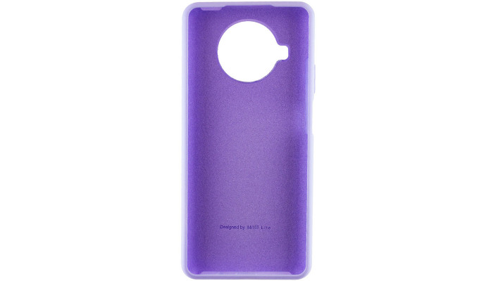 Чехол Silicone Cover Full Protective (AA) для Xiaomi Mi 10T Lite / Redmi Note 9 Pro 5G Сиреневый / Dasheen - фото