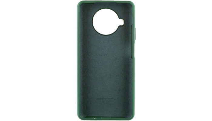 Чохол Silicone Cover Full Protective (AA) для Xiaomi Mi 10T Lite / Redmi Note 9 Pro 5G Зелений / Pine Needle - фото