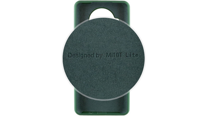 Чохол Silicone Cover Full Protective (AA) для Xiaomi Mi 10T Lite / Redmi Note 9 Pro 5G Зелений / Pine Needle - фото