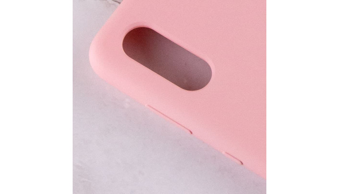 Чехол Silicone Cover Full Protective (AA) для Samsung Galaxy A02 Розовый / Pink - фото