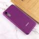 Чохол Silicone Cover Full Protective (AA) для Samsung Galaxy A02 Фіолетовий / Grape - фото