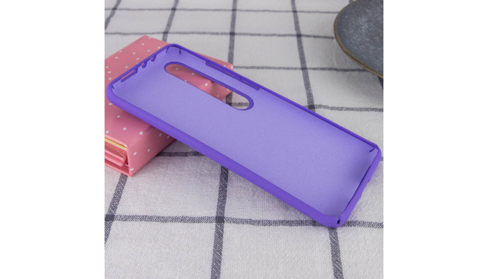 Чохол Silicone Cover Full Protective (A) для Xiaomi Mi 10 / Mi 10 Pro Фіолетовий / Violet - фото