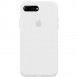 Чохол Silicone Case Full Protective (AA) для Apple iPhone 7 plus / 8 plus (5.5") Білий / White