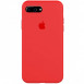 Чохол Silicone Case Full Protective (AA) для Apple iPhone 7 plus / 8 plus (5.5") Червоний / Red