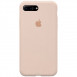 Чехол Silicone Case Full Protective (AA) для Apple iPhone 7 plus / 8 plus (5.5") Розовый / Pink Sand