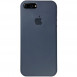 Чохол Silicone Case Full Protective (AA) для Apple iPhone 7 plus / 8 plus (5.5") Сірий / Dark Grey