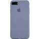 Чохол Silicone Case Full Protective (AA) для Apple iPhone 7 plus / 8 plus (5.5") Сірий / Lavender