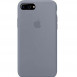 Чохол Silicone Case Full Protective (AA) для Apple iPhone 7 plus / 8 plus (5.5") Сірий / Lavender Gray