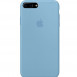 Чохол Silicone Case Full Protective (AA) для Apple iPhone 7 plus / 8 plus (5.5") Блакитний / Cornflower