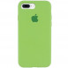 Чехол Silicone Case Full Protective (AA) для Apple iPhone 7 plus / 8 plus (5.5") Мятный / Mint
