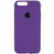 Чохол Silicone Case Full Protective (AA) для Apple iPhone 7 plus / 8 plus (5.5") Фіолетовий / Amethyst