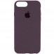 Чохол Silicone Case Full Protective (AA) для Apple iPhone 7 plus / 8 plus (5.5") Фіолетовий / Elderberry