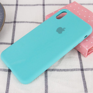 Чехол Silicone Case Full Protective (AA) для Apple iPhone XR (6.1