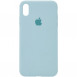 Чохол Silicone Case Full Protective (AA) для Apple iPhone XR (6.1") Бірюзовий / Turquoise