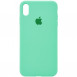 Чехол Silicone Case Full Protective (AA) для Apple iPhone XR (6.1") Зеленый / Spearmint