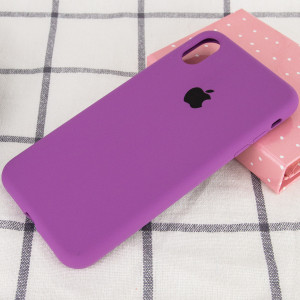 Чехол Silicone Case Full Protective (AA) для Apple iPhone XR (6.1