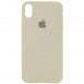 Чохол Silicone Case Full Protective (AA) для Apple iPhone XR (6.1") Бежевий / Antigue White