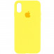 Чохол Silicone Case Full Protective (AA) для Apple iPhone XR (6.1") Жовтий / Yellow