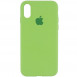 Чехол Silicone Case Full Protective (AA) для Apple iPhone XR (6.1") Мятный / Mint