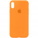 Чехол Silicone Case Full Protective (AA) для Apple iPhone XR (6.1") Оранжевый / Papaya