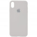 Чохол Silicone Case Full Protective (AA) для Apple iPhone XS Max (6.5") Сірий / Stone