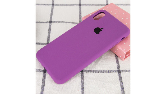 Чехол Silicone Case Full Protective (AA) для Apple iPhone XS Max (6.5