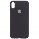 Чехол Silicone Case Full Protective (AA) для Apple iPhone XS Max (6.5") Черный / Black