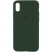 Чехол Silicone Case Full Protective (AA) для Apple iPhone XS Max (6.5") Зеленый / Cyprus Green