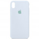 Чехол Silicone Case Full Protective (AA) для Apple iPhone XS Max (6.5") Голубой / Cloud Blue