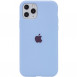 Чехол Silicone Case Full Protective (AA) для Apple iPhone 11 Pro (5.8") Голубой / Lilac Blue
