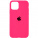 Чехол Silicone Case Full Protective (AA) для Apple iPhone 11 Pro (5.8") Розовый / Barbie pink
