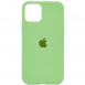 Чохол Silicone Case Full Protective (AA) для Apple iPhone 11 Pro (5.8") М'ятний / Mint