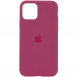 Чехол Silicone Case Full Protective (AA) для Apple iPhone 11 Pro (5.8") Красный / Rose Red