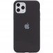 Чохол Silicone Case Full Protective (AA) для Apple iPhone 11 Pro Max (6.5") Чорний / Black
