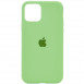 Чехол Silicone Case Full Protective (AA) для Apple iPhone 11 Pro Max (6.5") Мятный / Mint