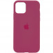 Чохол Silicone Case Full Protective (AA) для Apple iPhone 11 Pro Max (6.5") Червоний / Rose Red