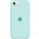 Чехол Silicone Case Full Protective (AA) для Apple iPhone SE (2020) Бирюзовый / Turquoise