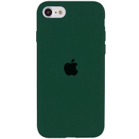 Чохол Silicone Case Full Protective (AA) для Apple iPhone SE (2020) Зелений / Forest green