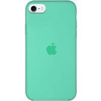 Чехол Silicone Case Full Protective (AA) для Apple iPhone SE (2020) Зеленый / Spearmint