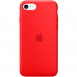 Чехол Silicone Case Full Protective (AA) для Apple iPhone SE (2020) Красный / Red