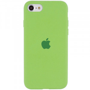 Чехол Silicone Case Full Protective (AA) для Apple iPhone SE (2020) Мятный / Mint