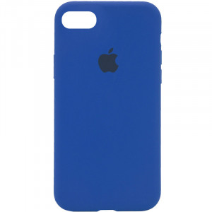 Чохол Silicone Case Full Protective (AA) для Apple iPhone SE (2020) Синій / Royal blue