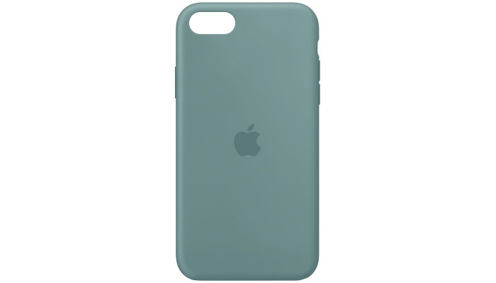 Чохол Silicone Case Full Protective (AA) для Apple iPhone SE (2020) Зелений / Cactus - фото