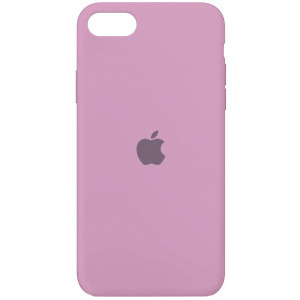 Чохол Silicone Case Full Protective (AA) для Apple iPhone SE (2020) Ліловий / Lilac Pride